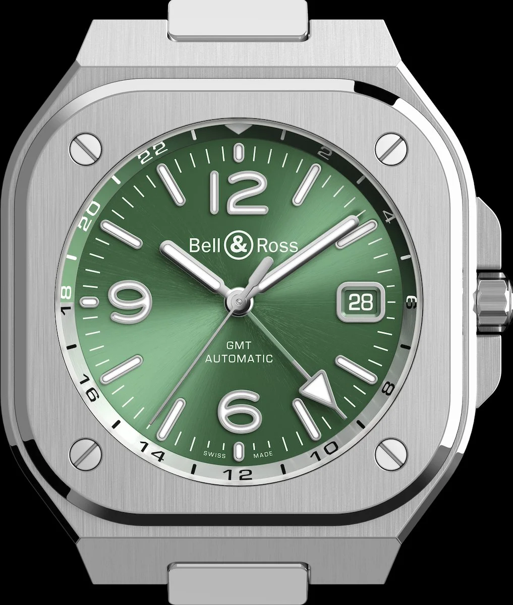 Introducing: Bell & Ross BR-05 GMT Green Steel—Green With Envy